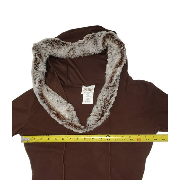 Sexy Eskimo Costume Halloween Dress Boot Covers Fur Trim Cosplay Womens L 10-12 - Picture 8 of 12